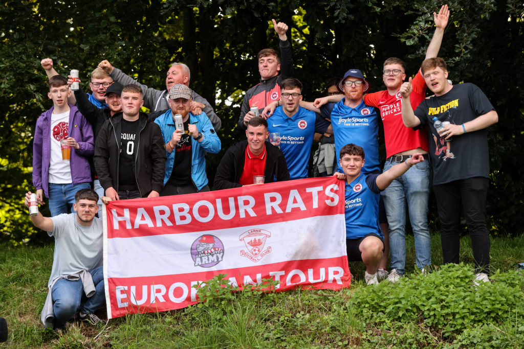 Bala Town v Larne FC - UEFA Europa Conference League First Qualifying Round